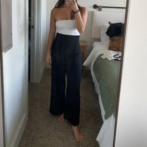 Zara Super High Waisted Black Pants